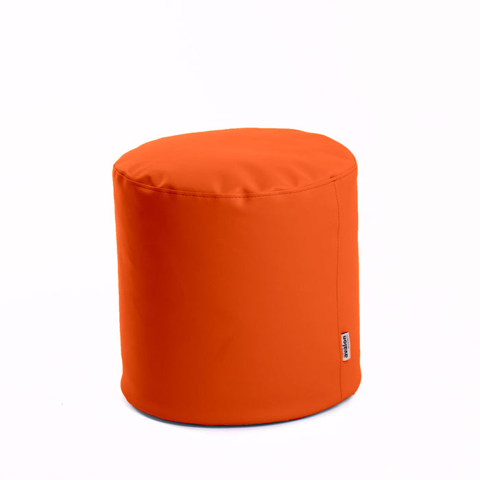Avalon Pouf Cilindro Mamba Similpelle Trendy Diam. 45 cm, Alt. 45 cm