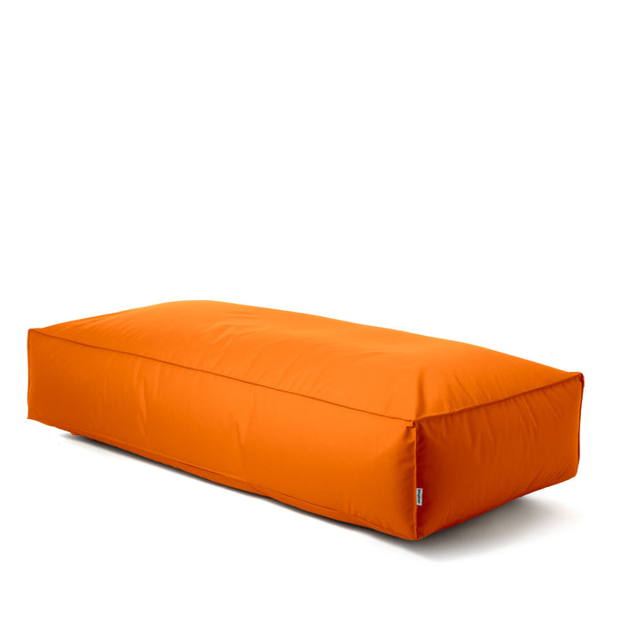 Pouf Lettino Isola Avalon per esterno in tessuto poliestere Samba con sacca interna sfoderabile Dim: 200xH50 cm