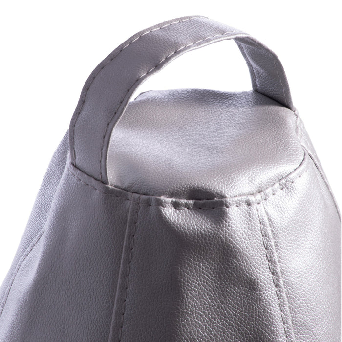 Avalon Pouf Poltrona Sacco Pera in Finta pelle Jazz di Dim. 70x130cm Made in Italy + Pochette Omaggio