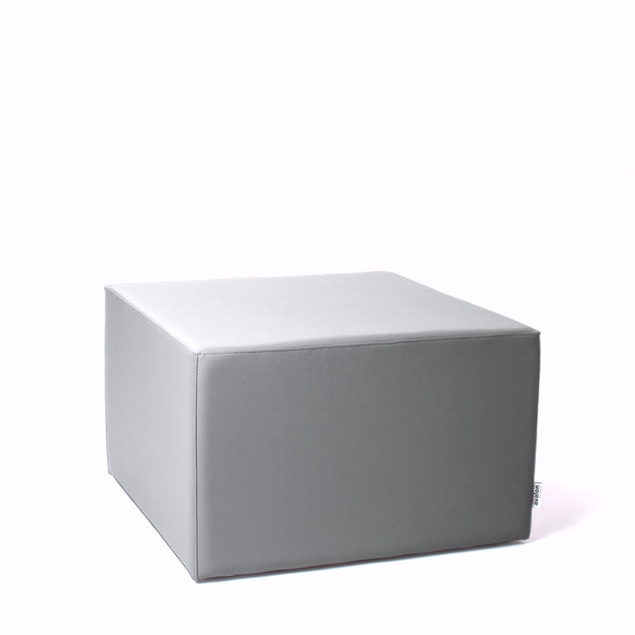 Avalon Tavolino Pouf Cubo rigido in Similpelle Mamba Trendy Classe 1-IM Ignifugo per Interno ed Esterno. Dim: Larg 70cm X Prof 70cm X Alt 40 Cm