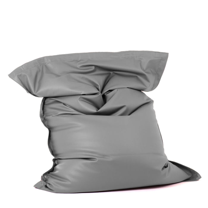 Pouf poltrona Cuscino Thin gigante Imbottito finta pelle antimacchia Jazz per interno dim.140x200 cm