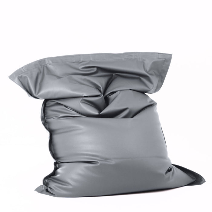 Pouf poltrona Cuscino Thin gigante Imbottito finta pelle antimacchia Jazz per interno dim.140x200 cm