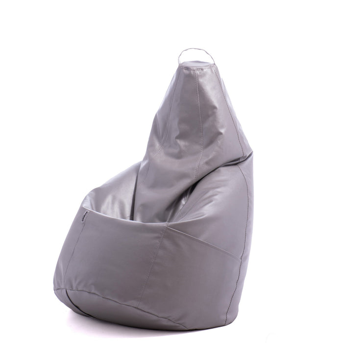Avalon Pouf Poltrona Sacco Pera in Finta pelle Jazz di Dim. 70x130cm Made in Italy + Pochette Omaggio