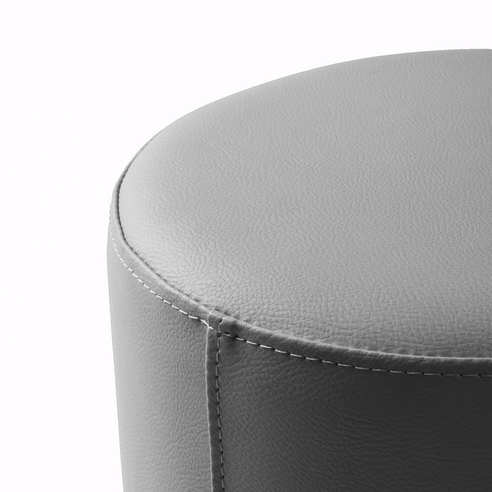 Avalon Pouf Rigido Cilindro Similpelle Mamba Trendy Diam. 90 cm, Alt. 43 cm