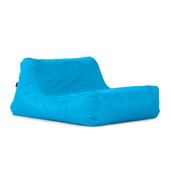 Pouf Poltrona Doppia Gaia in tessuto Jive per interno dim 100x120 cm