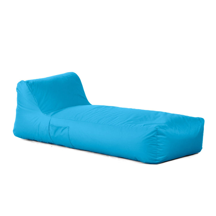 Pouf Lettino Gaia in tessuto Jive per interno dim 190x80 cm