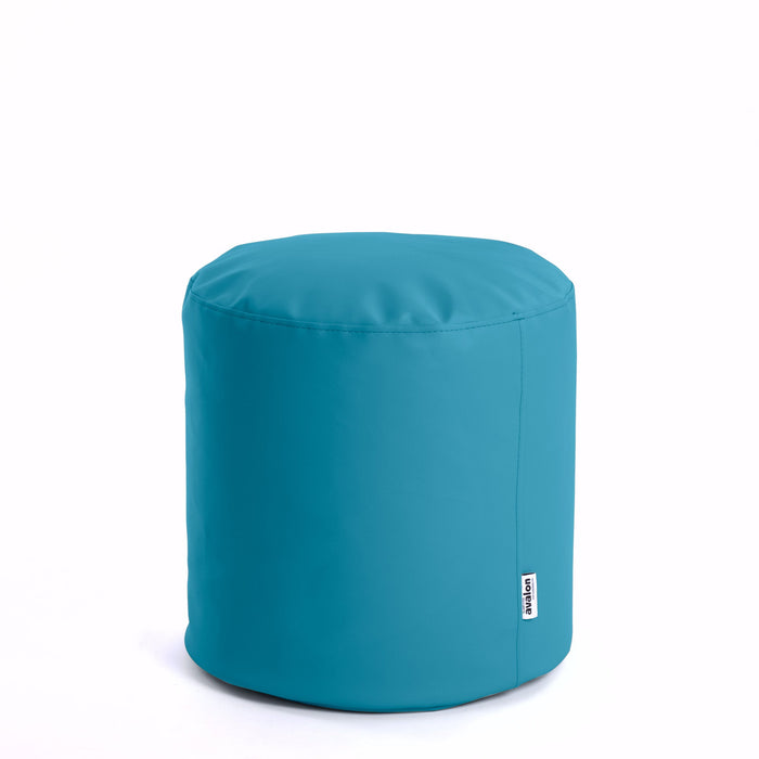Avalon Pouf Cilindro Jazz Similpelle Diam. 45 cm, Alt. 45 cm
