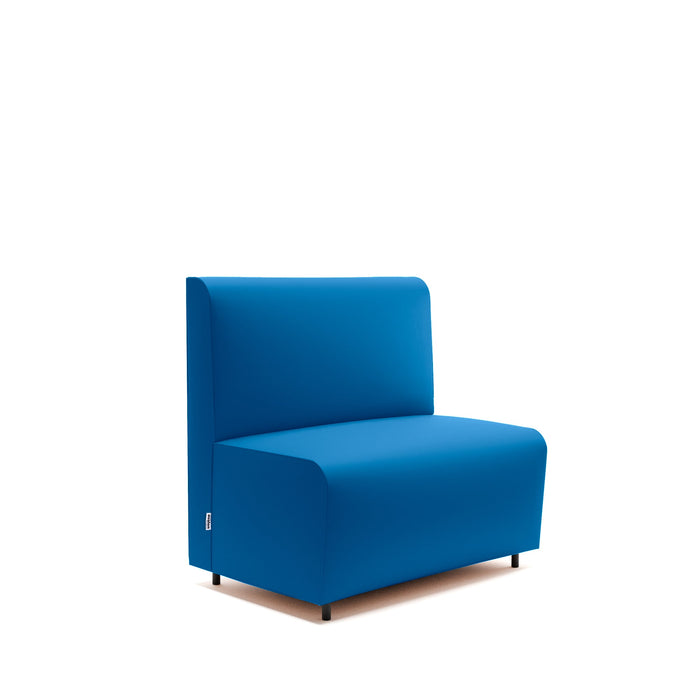 Divanetto Essence 2 posti per Ristoranti in finta pelle Mamba Dim 100x62xH88