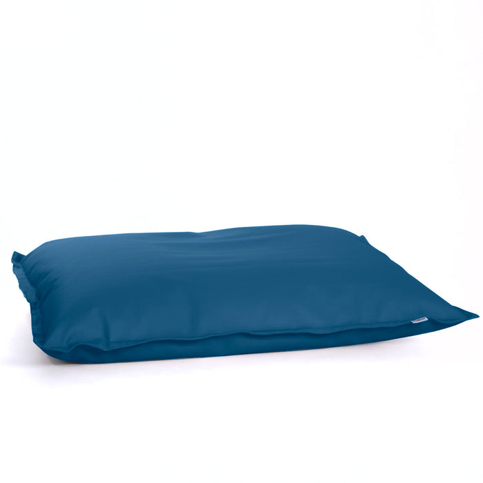 Pouf poltrona Cuscino Thin gigante Imbottito finta pelle antimacchia Mamba per esterno dim.140x200 cm
