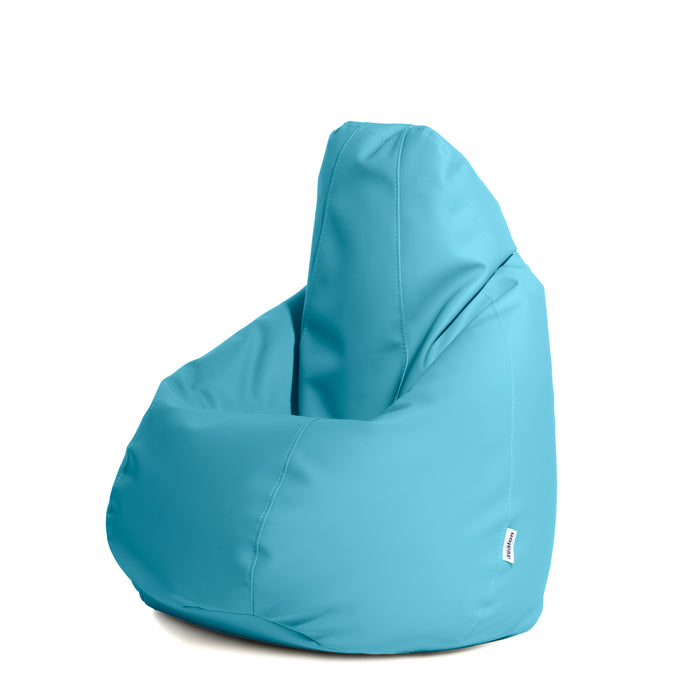 Pouf Poltrona Sacco per ragazzi BAG M Similpelle Jazz dim. 68 x 107 cm