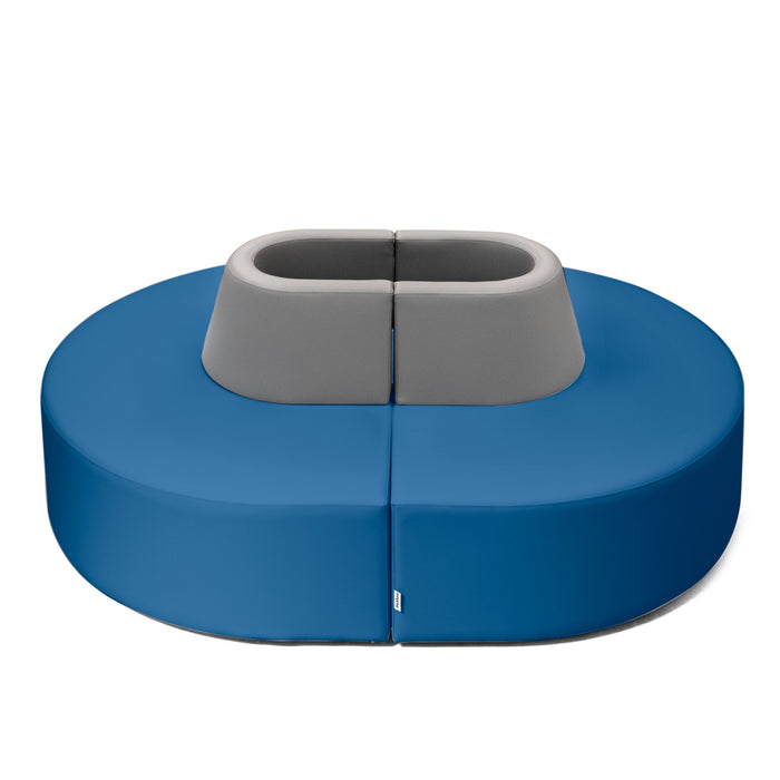 Pouf Magnetica Avalon in Ecopelle Mamba Trendy Classe 1-IM Ignifugo per Interno ed Esterno. Dim: Larg. 150 cm X Prof. 100 X H70 cm