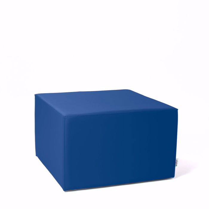 Avalon Tavolino Pouf Cubo rigido in Similpelle Mamba Trendy Classe 1-IM Ignifugo per Interno ed Esterno. Dim: Larg 70cm X Prof 70cm X Alt 40 Cm