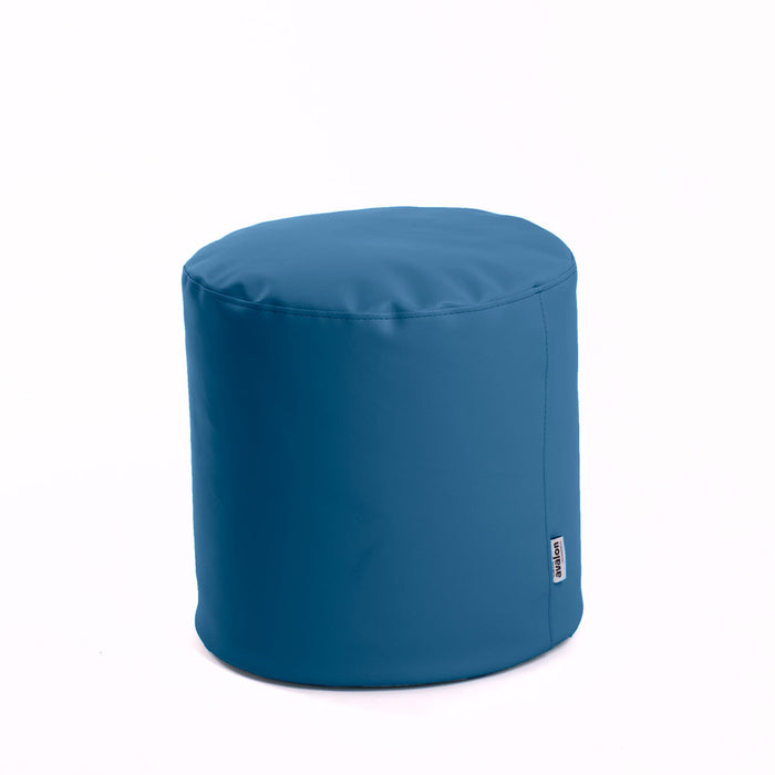 Avalon Pouf Cilindro Mamba Similpelle Trendy Diam. 45 cm, Alt. 45 cm