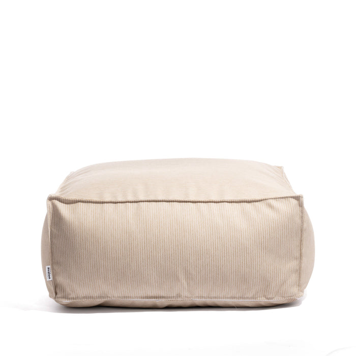 Pouf Deluz per esterno in tessuto Funny dim: 98x98x40 cm