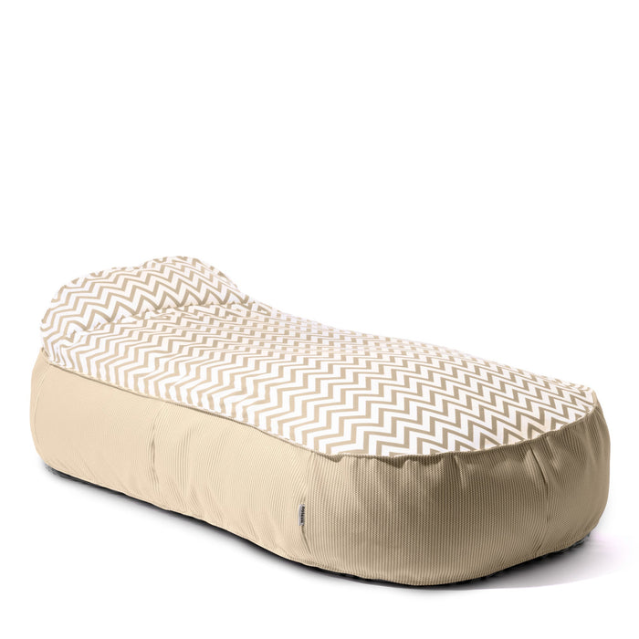 Pouf Letto Park Per Esterno in Tessuto Funny Dim: 190x100x60 Cm
