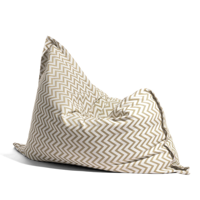 Pouf Cuscino Thin Grande in tessuto impermeabile Funny per esterno dim 135x170 cm
