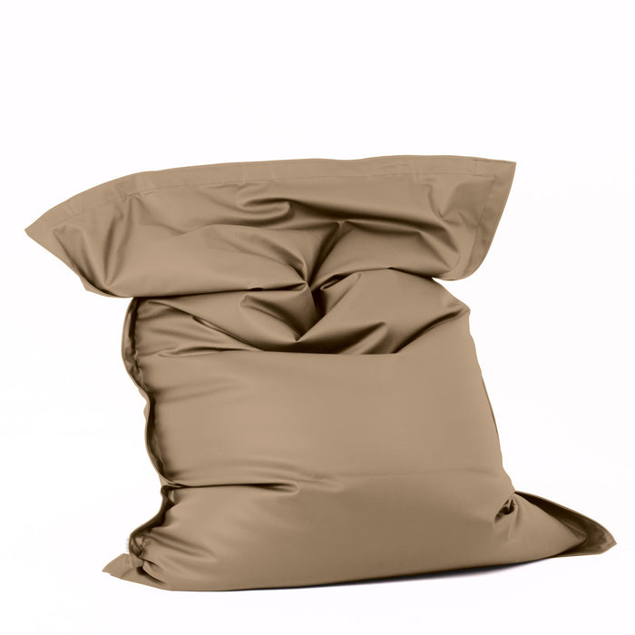 Pouf poltrona Cuscino Thin gigante Imbottito finta pelle antimacchia Jazz per interno dim.140x200 cm