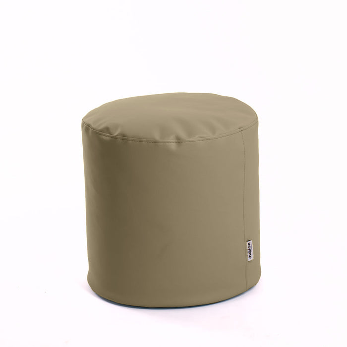 Avalon Pouf Cilindro Mamba Similpelle Trendy Diam. 45 cm, Alt. 45 cm