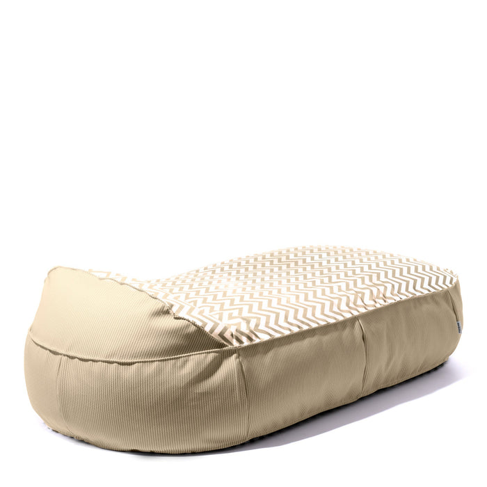 Pouf Letto Park Per Esterno in Tessuto Funny Dim: 190x100x60 Cm