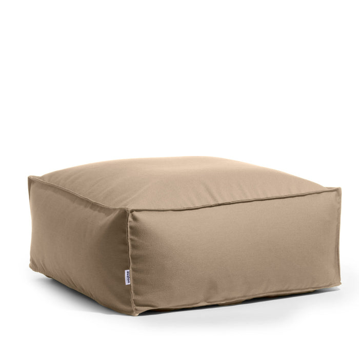 Pouf Deluz per esterno in tessuto Funny dim: 98x98x40 cm