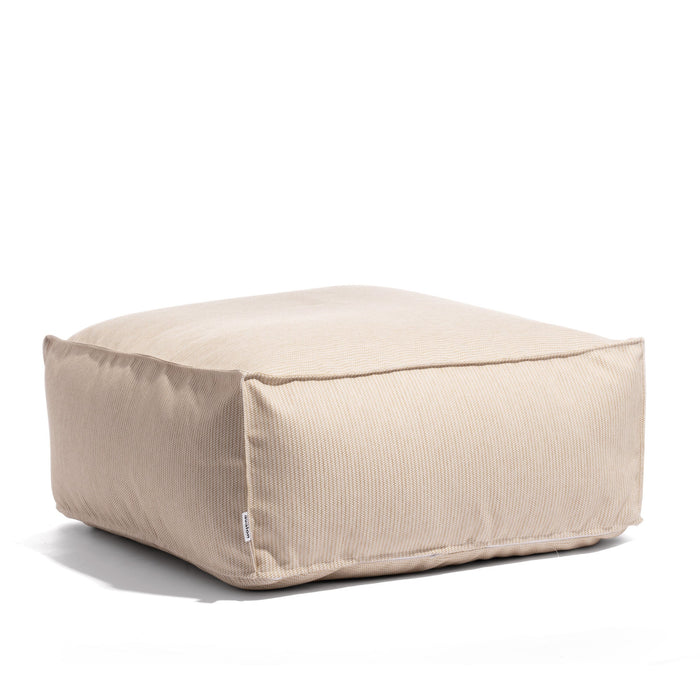 Pouf Deluz per esterno in tessuto Funny dim: 98x98x40 cm
