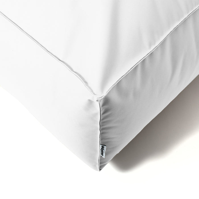 Pouf Lettino Isola Avalon per esterno in tessuto poliestere Samba con sacca interna sfoderabile Dim: 200xH50 cm
