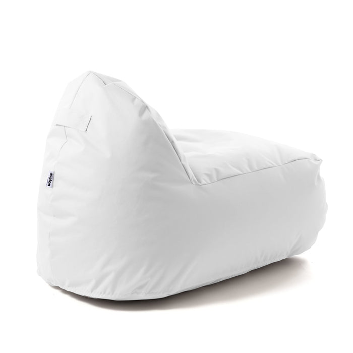 Pouf poltrona Arko Avalon in tessuto poliestere Jive Per Interno, Sfoderabile con Sacca Interna,  Dim. 80x100 cm