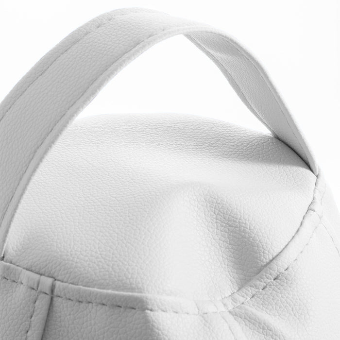 Avalon Pouf Poltrona Sacco Pera in Finta pelle Jazz di Dim. 70x130cm Made in Italy + Pochette Omaggio