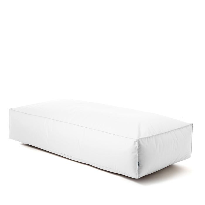 Pouf Lettino Isola Avalon per esterno in tessuto poliestere Samba con sacca interna sfoderabile Dim: 200xH50 cm