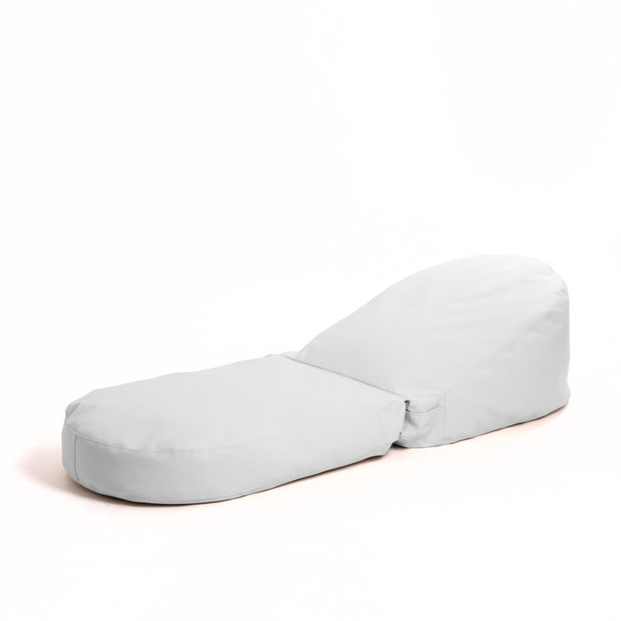 Avalon Pouf Poltrona/Letto Double Mamba in ecopelle Imbottito Made in Italy dim:  95X75 cm
