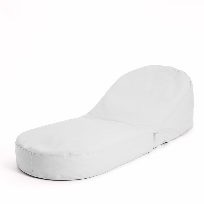 Avalon Pouf Poltrona/Letto Double Jazz in Ecopelle Imbottito Made in Italy dim:  95X75 cm
