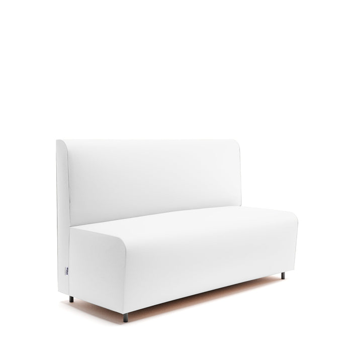 Divanetto Essence 3 posti per Ristoranti in finta pelle Mamba Dim 150x62xH88