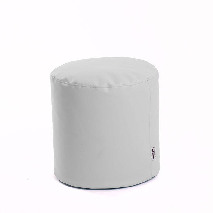 Avalon Pouf Cilindro Mamba Similpelle Trendy Diam. 45 cm, Alt. 45 cm