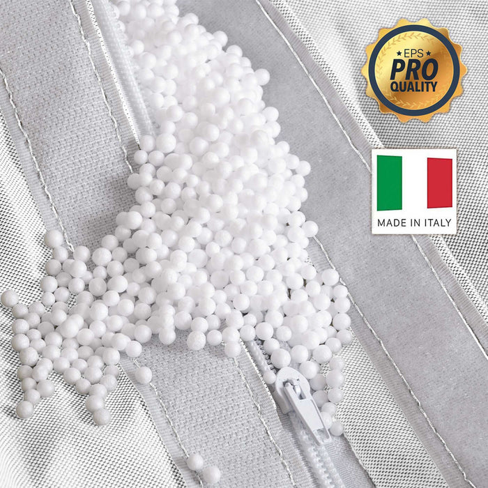 Pouf Poltrona Sacco Grande Sfoderabile con sacca interna BAG L Jive in tessuto per interno, Antistrappo, Impermeabile - Ø80 x H125 cm