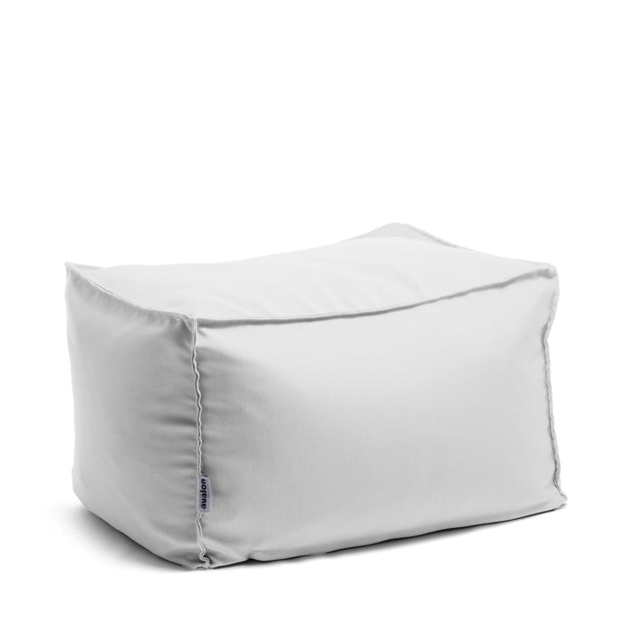 Pouf Badd  Avalon in tessuto Tropical per esterno. Dim: 45x60x38 cm