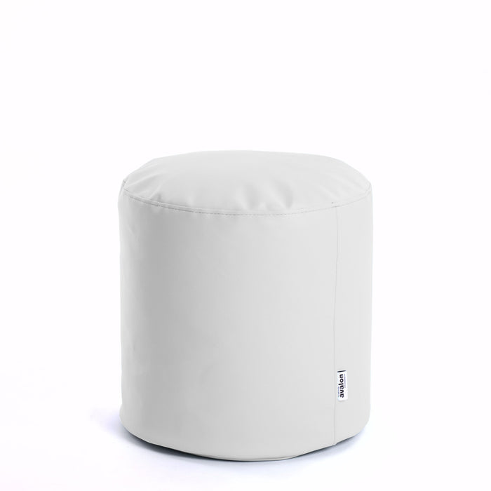 Avalon Pouf Cilindro Jazz Similpelle Diam. 45 cm, Alt. 45 cm