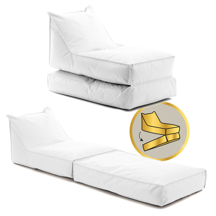Pouf Poltrona Badd Duo Avalon in tessuto poliestere Jive Per Interno. Dim: 95x60 cm