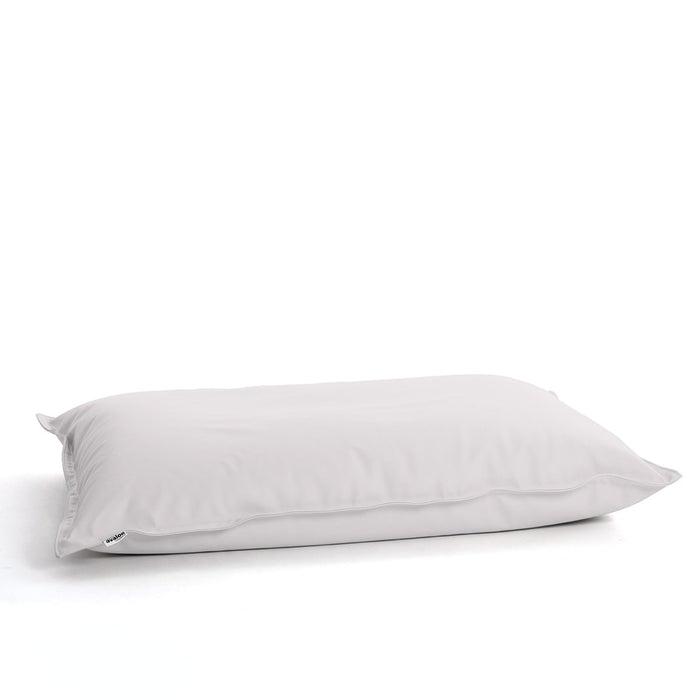 Pouf Poltrona Cuscino Thin medio in finta pelle antimacchia Mamba per esterno dim.90x135 cm