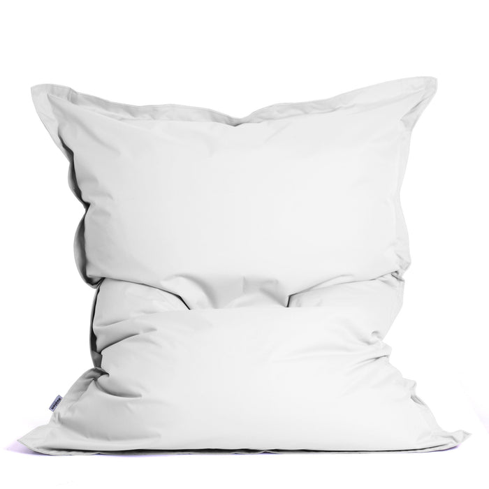 Pouf Cuscino Thin Grande in tessuto antistrappo impermeabile Jive con Sacca interna per interno dim.175x140 cm