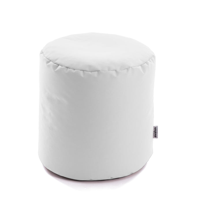 Avalon Pouf Poltrona Cilindro Jive Made in Italy di dimensioni 45x45 cm