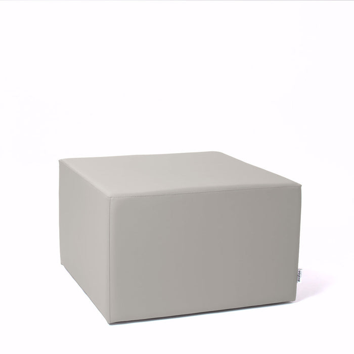 Avalon Tavolino Pouf Cubo rigido in Similpelle Mamba Trendy Classe 1-IM Ignifugo per Interno ed Esterno. Dim: Larg 70cm X Prof 70cm X Alt 40 Cm