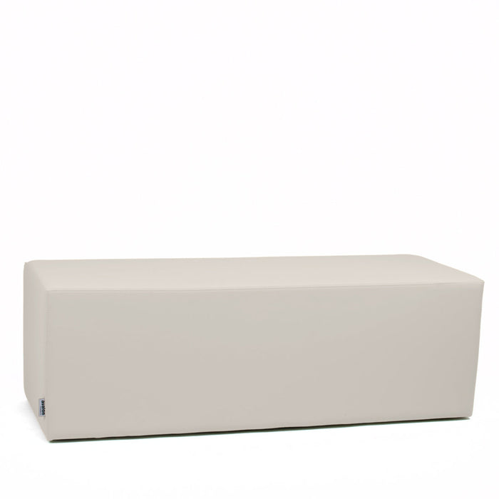 Avalon Pouf Rigido Rettangolo Similpelle Mamba Trendy Classe 1-IM Ignifugo per Interno ed Esterno. Dim: Larg. 150 cm X Prof. 45 cm X Alt. 43 cm