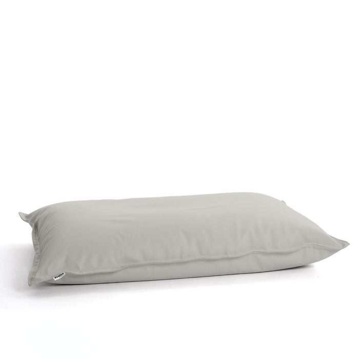 Pouf Poltrona Cuscino Thin medio in finta pelle antimacchia Mamba per esterno dim.90x135 cm