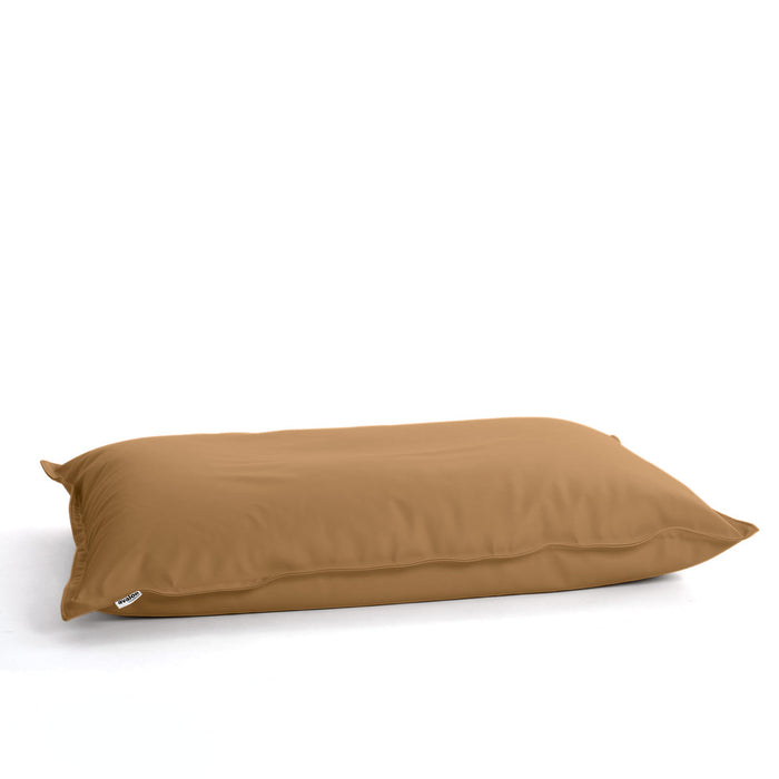 Pouf Poltrona Cuscino Thin medio in finta pelle antimacchia Mamba per esterno dim.90x135 cm