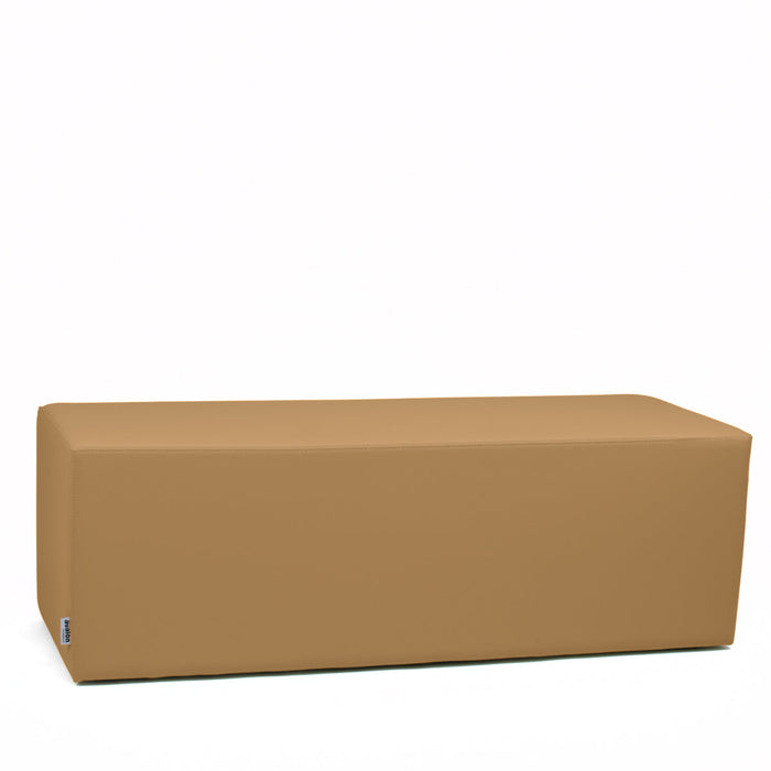 Avalon Pouf Rigido Rettangolo Similpelle Mamba Trendy Classe 1-IM Ignifugo per Interno ed Esterno. Dim: Larg. 150 cm X Prof. 45 cm X Alt. 43 cm