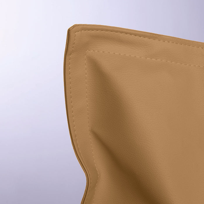Pouf Poltrona Cuscino Thin medio in finta pelle antimacchia Mamba per esterno dim.90x135 cm
