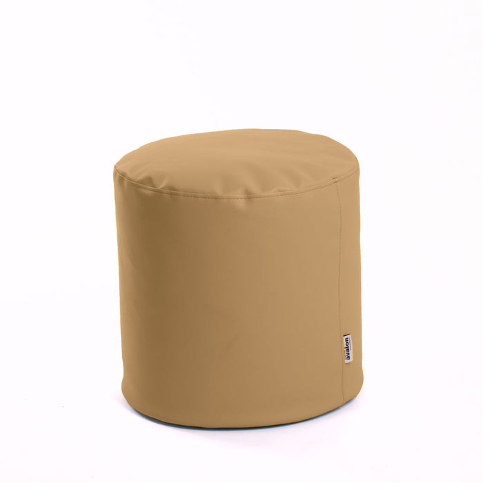 Avalon Pouf Cilindro Mamba Similpelle Trendy Diam. 45 cm, Alt. 45 cm