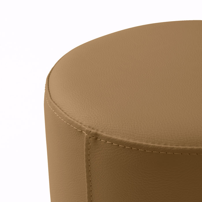 Avalon Pouf Rigido Cilindro Similpelle Mamba Trendy Diam. 90 cm, Alt. 43 cm