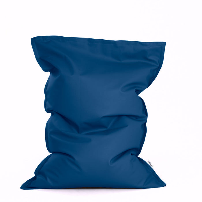 Pouf Poltrona Cuscino Thin medio in finta pelle antimacchia jazz per interno dim.90x135 cm