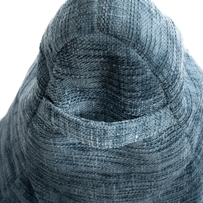 Pouf Poltrona Sacco Super Gigante XXL Ploof Avalon in tessuto Antimacchia Cannet per interno dim. Ø105 x H115 cm